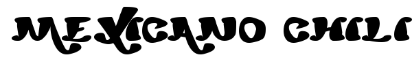 Mexicano Chili Sauce font preview